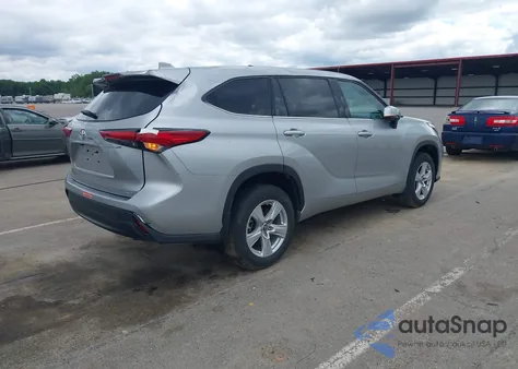 2021 Toyota Highlander L from USA, damaged, VIN 5TDCZRBH7MS541625